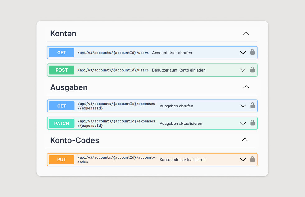 Benutzerfreundlicher API-Explorer